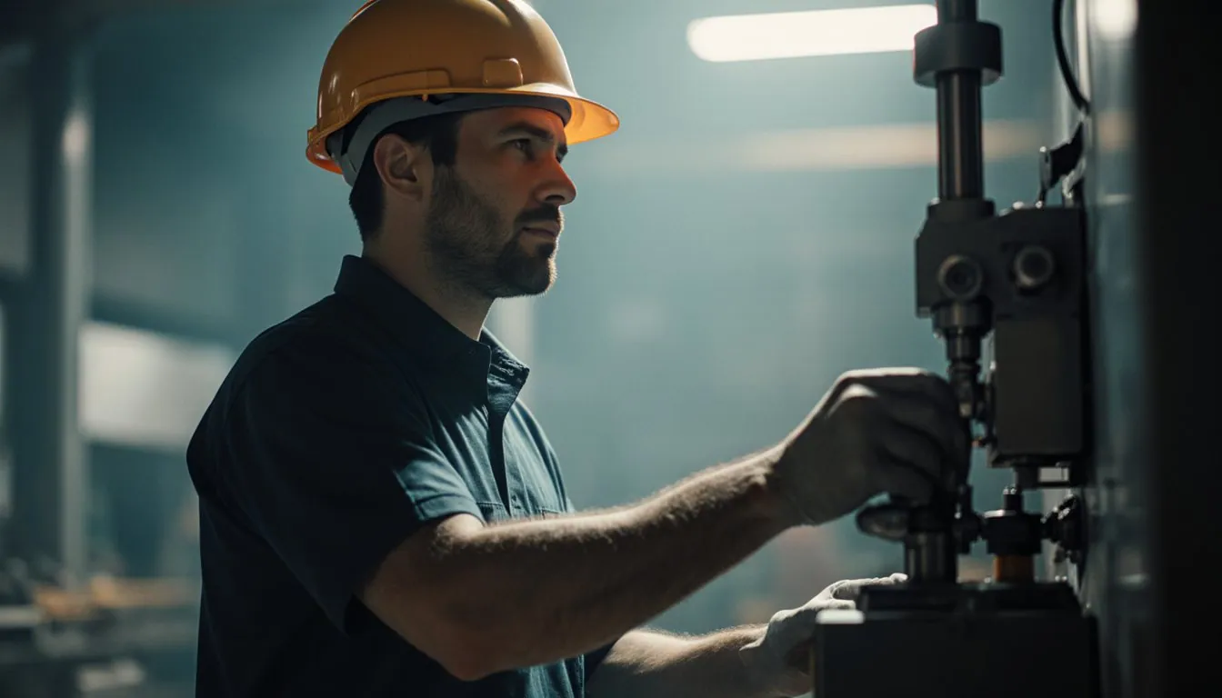 Medewerker in de maakindustrie